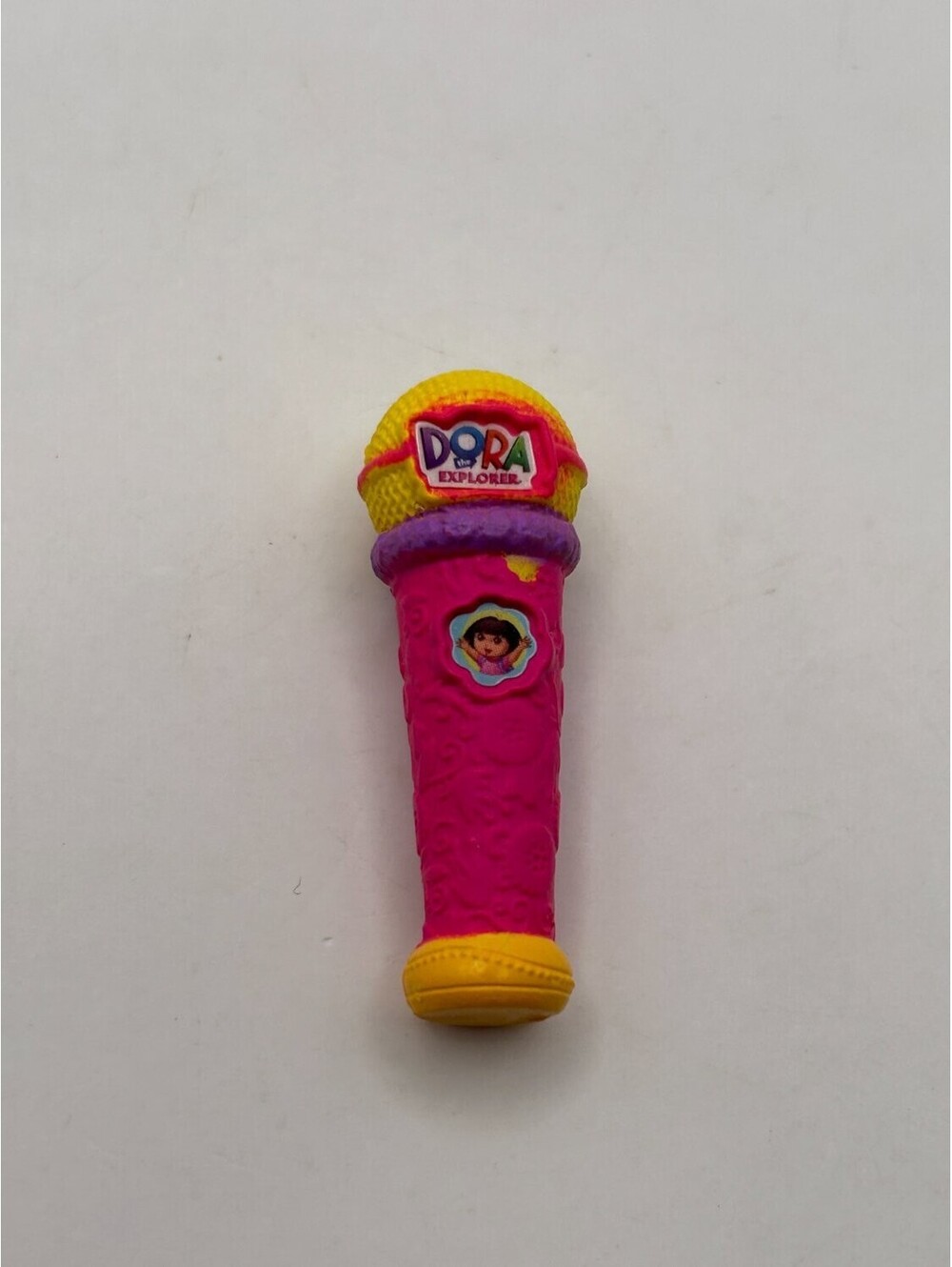 Fisher-Price Nickelodeon Dora the Explorer Toy Microphone Pink Yellow Kids Toy